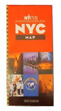 NYC Map 1998 with WORLD TRADE CENTER- TIME WARNER- RARE FIND picture