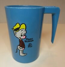 Vintage *Pogo Possum* Comic Strip Character By Walt Kelly Blue Plastic Cup Mug picture