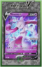 Mewtwo V - Combat V - SWSH223 - New French Pokemon Card picture