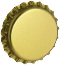 CC-GD-500 Beer Bottle Crown Caps - Gold - Oxygen Barrier - 500 Count picture