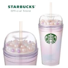 Starbucks Tumbler Cold Cup Limited 2024 Cotton Candy Pastel Dome Gift Cute 16 oz picture