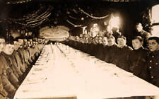 Christmas dinner for the Royal Flying Corps, Netheravon Wiltshire 1914 6x4 PHOTO picture