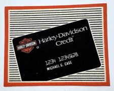 Vintage 1980s-90s Harley-Davidson Dealership Credit Advertising Countertop Mat picture