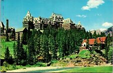 Fairmont Banff Springs Alberta Canada Hotel Near Hot Springs Postcard picture