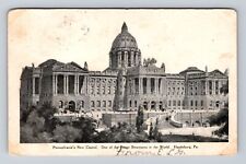 Harrisburg PA-Pennsylvania, Pennsylvania's New Capitol, Vintage c1906 Postcard picture