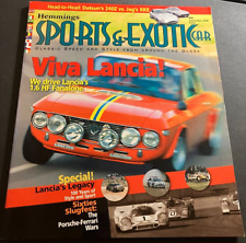 Hemmings Sports & Exotic Car Magazine Vol 2 Issue 1 - Lancia Datsun Jaguar Alfa picture