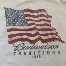 Vintage Budweiser Traditions 1876 Tshirt XL picture