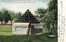 Perry's Memorial & Willow Put-in-Bay Ohio OH c1905 Postcard picture