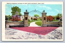 J97/ Kent Ohio Postcard c1910 Kent State University Prentice Gate 157 picture