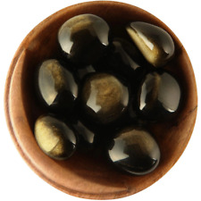1 GOLDEN SHEEN OBSIDIAN natural healing crystal stone – Ethically Sourced picture