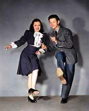 Donald O'Connor, & Gloria Jean in Get Hep to Love 8x10 RARE COLOR Photo 616 picture