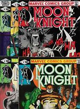 MOON KNIGHT #4 #6 #8 #10 #14 1981 VERY FINE+ 8.5 3592 picture