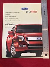 2006 Ford AWD Fusion “Bold Moves” Print Ad - Great To Frame picture