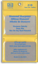 Eze-Lap Diamond Knife Sharpener Set Credit Card Size Super Fine and Medium Grit picture