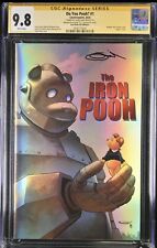 Do You Pooh #1, The Iron Giant Variant 9.8 Sajad Exclusive Signed Sajad Shah SS1 picture