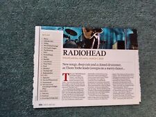 Ot26 Ephemera 2012 Folded Pop Rock Article Radiohead Concert Review Atlanta picture