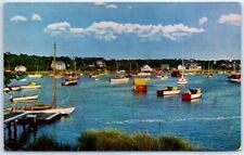 Postcard - Wychmere Harbor, Harwich Port, Cape Cod, Massachusetts USA picture