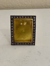 Vintage Italian Micro Mosaic Miniature Small Frame w/ Floral Design picture