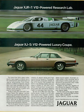 1987 Jaguar XJ-S V12 Powered Luxury Coupe XJR-7 Daytona Le Mans VINTAGE PRINT AD picture