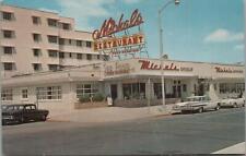 Postcard Michals Restaurant Asbury Park NJ Vintage Cars  picture