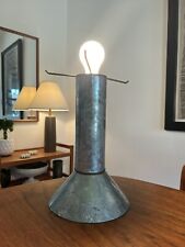 RON REZEK, ARTEMIDE MEMPHIS Industrial Designer - Table Lamp -  Zinc Brass picture