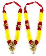 Plastic Designer Artificial Garland Puja Mala for Photo Frames God, 12 Inches picture