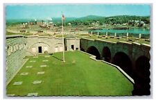 Prospect ME Maine Fort Knox View to Bucksport ME Chrome Postcard Posted 1967 picture