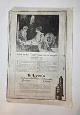 ANTIQUE 1919 Print Ad Good Or Bad Teeth - Should They Be Drugged? Dr. Lyon’s picture