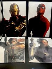 MARVEL Alex Ross Timeless Heroes Variant Set Of 4 Iron Man Spider-Man Etc NM picture
