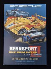2018 PORSCHE Rennsport Reunion VI Poster on Wood 718 RS Spyder 959 NEW picture