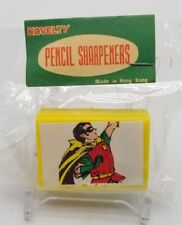 Vintage DC Superhero ROBIN Novelty Pencil Sharpener Made in Hong Kong New NOS picture