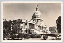 Postcard US Capitol Washington DC RPPC Real Photo picture