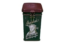 1979 Vintage Foschi Rossini Collectible Coffee Tin picture