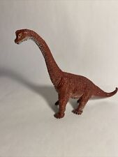 Vintage 6.5'' Dinosaur Apatasaurus Brown/Grey toy/figure rare original picture