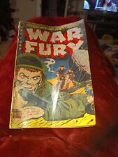 War Fury 4 HTF Golden Age Don Heck Cover Art 1953 Pre-code Army Combat Korean picture