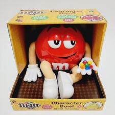 NEW M&Ms Candies Character Bowl Red in Box 2013 Display Figure picture
