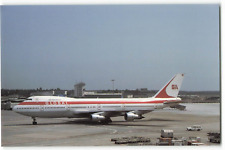 Postcard Airline GLOBAL INTERNATIONAL AIRWAYS B-747-200 Unposted CC10. picture