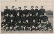 RPPC Football Team Real Photo Post Card Vintage picture