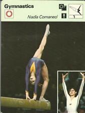 1977-79 Sportscaster Card, #10.03 Gymnastics, Nadia Comaneci picture