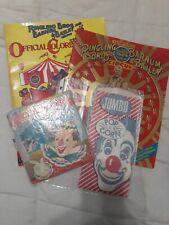 Vintage Circus, Clown, Carnivals, Posters Memorabilia Lot of 4 picture
