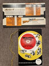 Original Marlin Model 336 C Carbine Factory Hang Tag & Sighting Guide for Micro picture