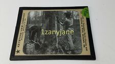 HISTORIC Magic Lantern GLASS Slide PBM TURPENTINE FARM DIPPERS AND CHIPPERS picture