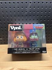 Masters Of The Universe He-Man & Trap Jaw Funko Vynl 2 Pack New In Box 2017 picture