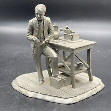 Deutsches Museum Pewter Inventors Series Thomas Alva Edison 1847-1931 - 3 1/2” picture