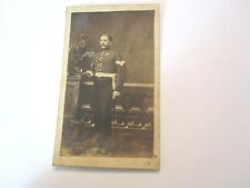 CDV - British Sergeant with Sword Bay0Net & Cane - 1860's picture