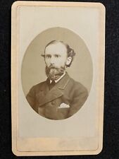 Albany New York NY Handsome Man Antique CDV Photo picture