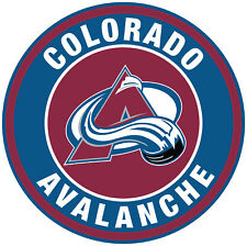 Colorado Avalanche Circle Sticker / Vinyl Decal 10 Sizes TRACKING picture