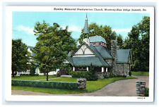 1945 Postcard Hawley Memorial Presbyterian Church Monterey Blue Ridge Summit PA picture