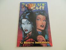 1995 IMAGE COMICS CYBLADE SHI # 1 SIGNED BY BILLY TUCCI, WITH POA picture