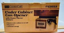 Vtg Sears Counter Craft Under The Cabinet Can Opener Bag Opener 68668 w/Orig Box picture